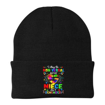 I May Be Non Verbal But My NieceAint Remember That Autism Beanie