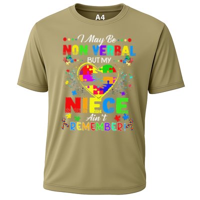 I May Be Non Verbal But My NieceAint Remember That Autism Performance Shirt