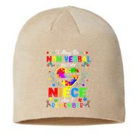 I May Be Non Verbal But My NieceAint Remember That Autism Sustainable Beanie