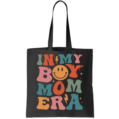 In My Boy Mom Era Tote Bag