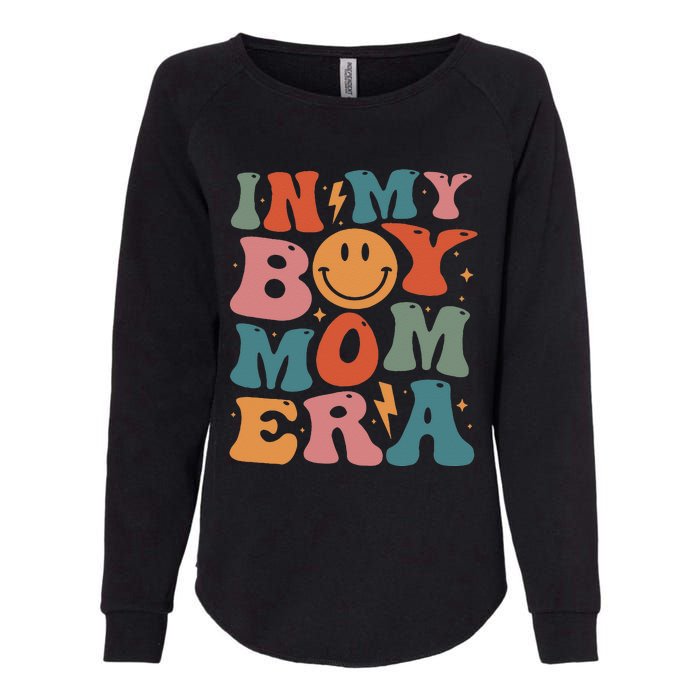 In My Boy Mom Era Womens California Wash Sweatshirt