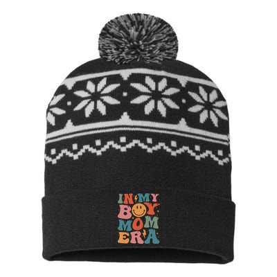 In My Boy Mom Era USA-Made Snowflake Beanie