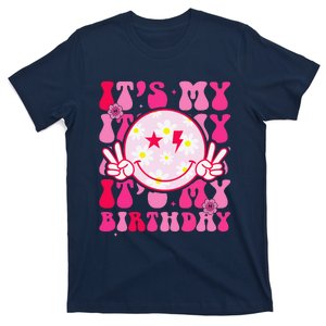 Its My Birthday Teens Bday Flower Groovy T-Shirt