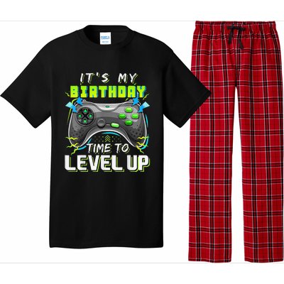 It's My Birthday Time To Level Up Video Game Gifts Cute Pajama Set