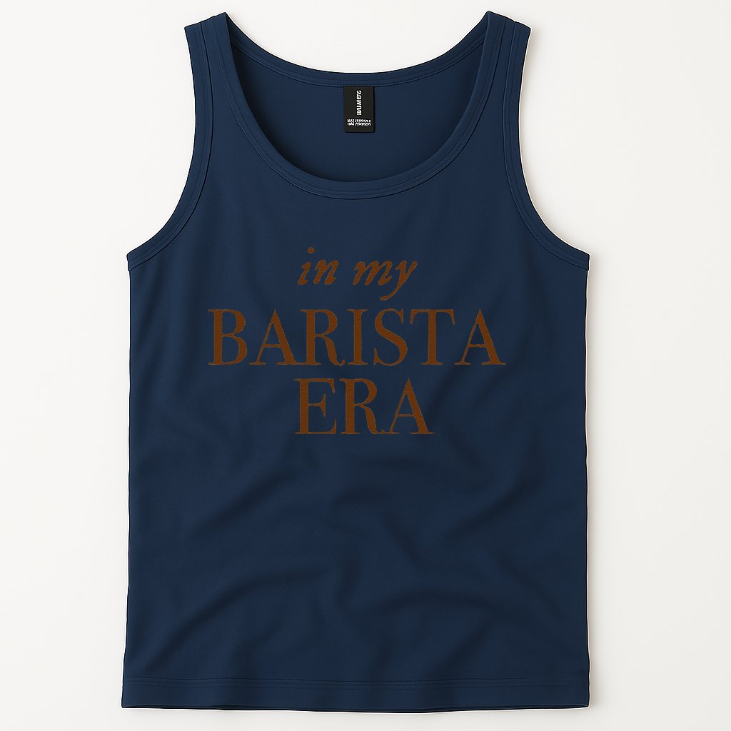In My Barista Era Sweat Tank Top