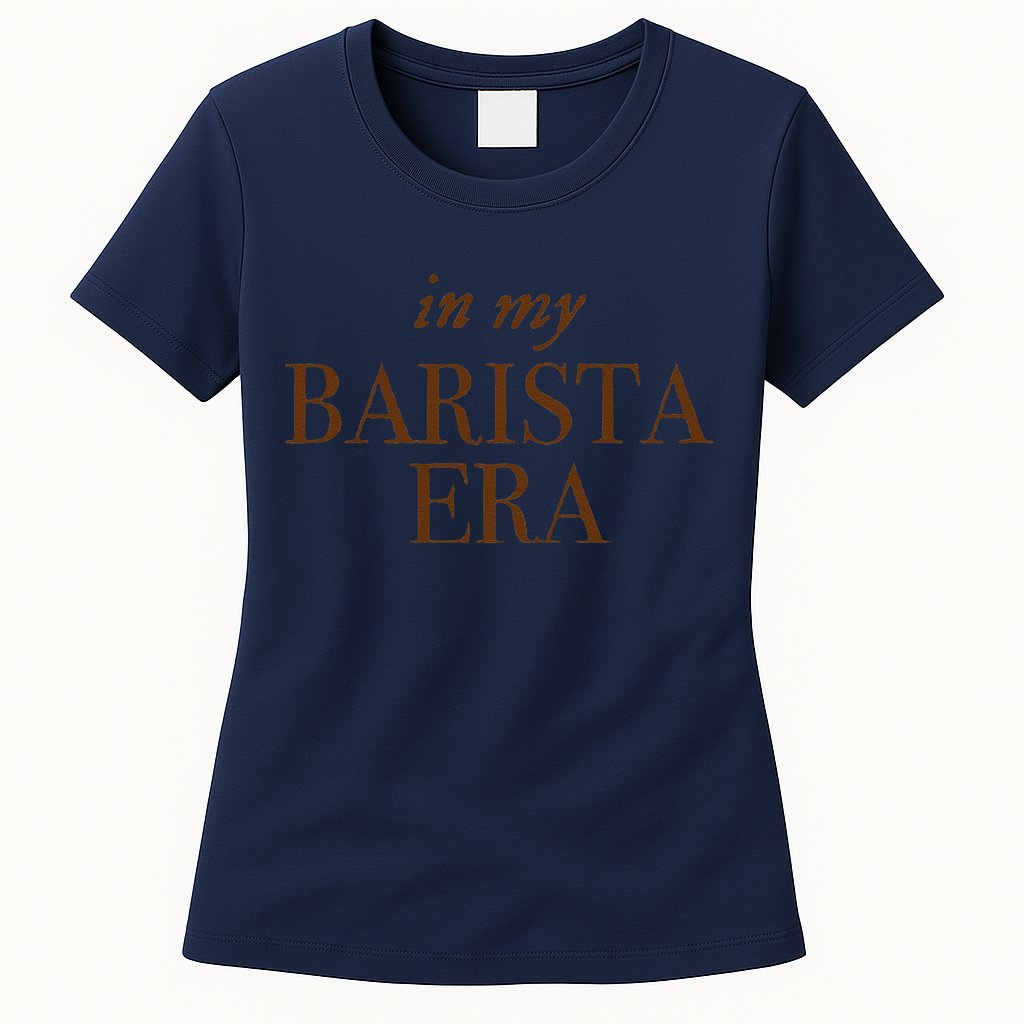In My Barista Era Sweat Womens T-Shirt