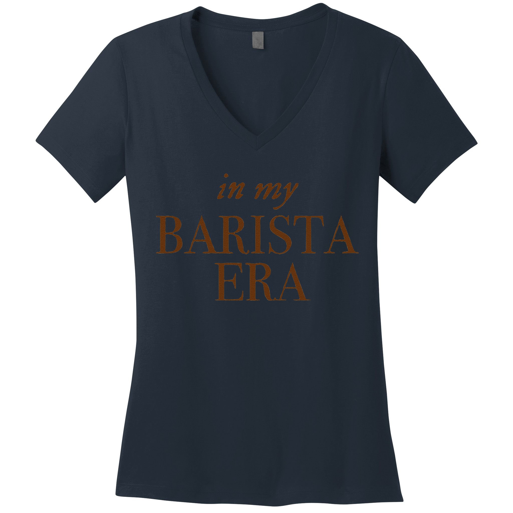 In My Barista Era Sweat Women's V-Neck T-Shirt