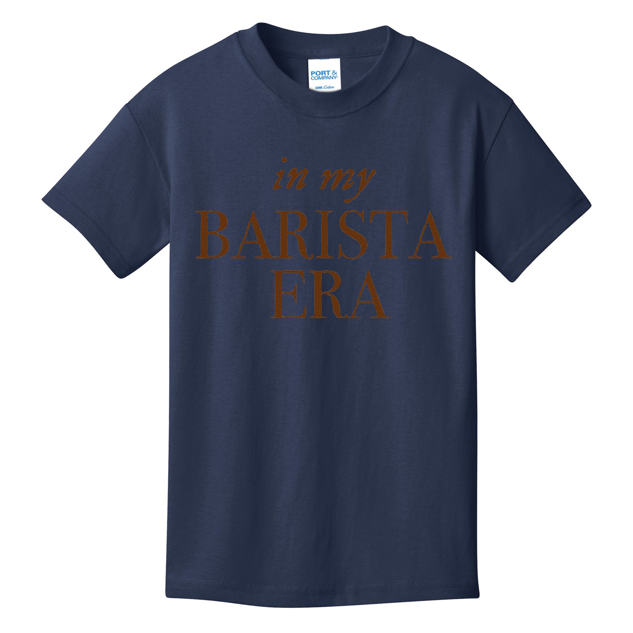In My Barista Era Sweat Kids T-Shirt