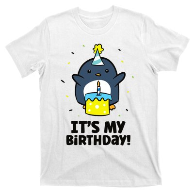 It's My Birthday! Cute Birthday Penguin T-Shirt