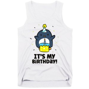 It's My Birthday! Cute Birthday Penguin Tank Top