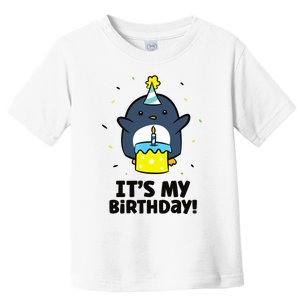 It's My Birthday! Cute Birthday Penguin Toddler T-Shirt