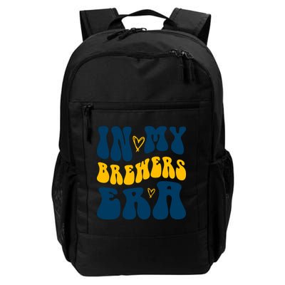 In My Brewers Era Milwaukee Baseball Lover Backpack