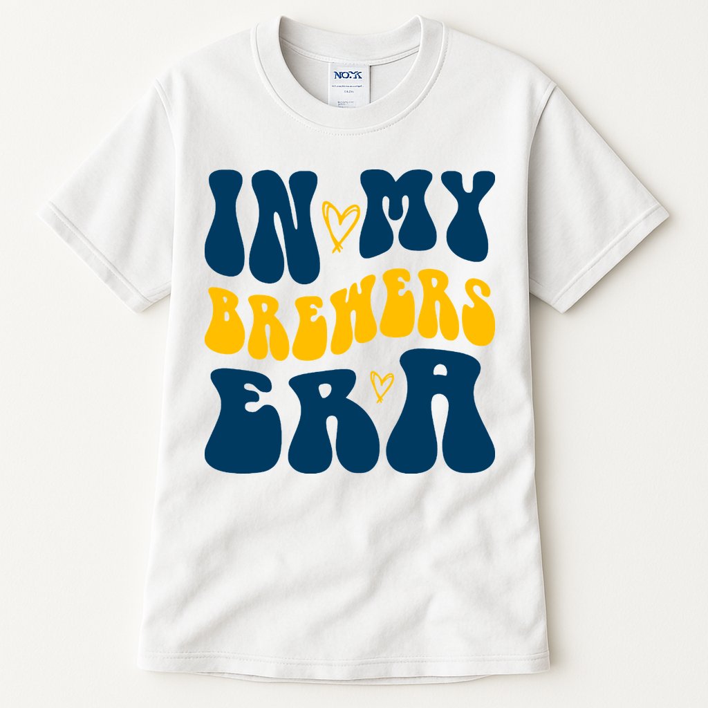 In My Brewers Era Milwaukee Baseball Lover Tall T-Shirt