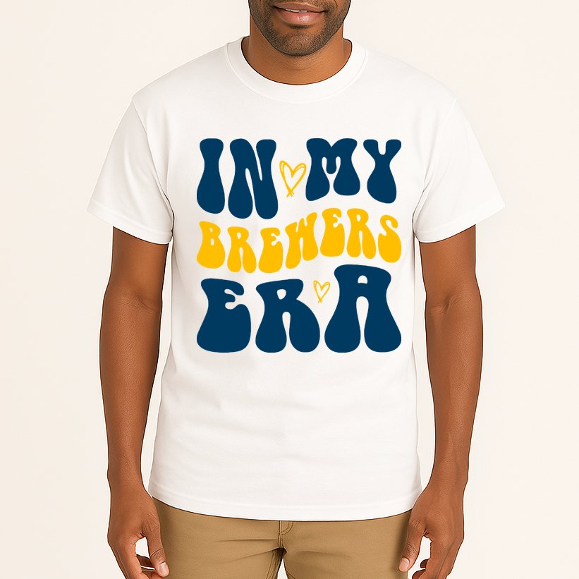 In My Brewers Era Milwaukee Baseball Lover Tall T-Shirt
