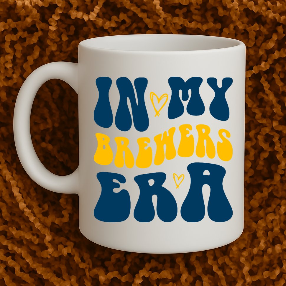 In My Brewers Era Milwaukee Baseball Lover Mug