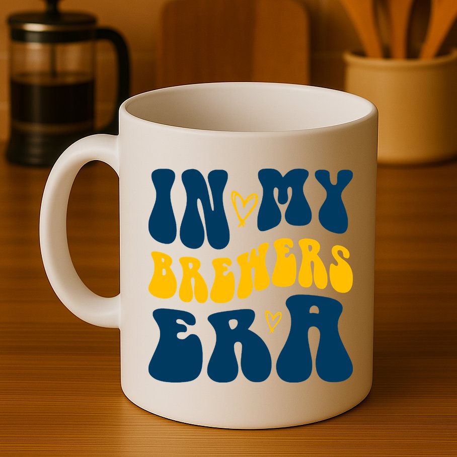 In My Brewers Era Milwaukee Baseball Lover Mug