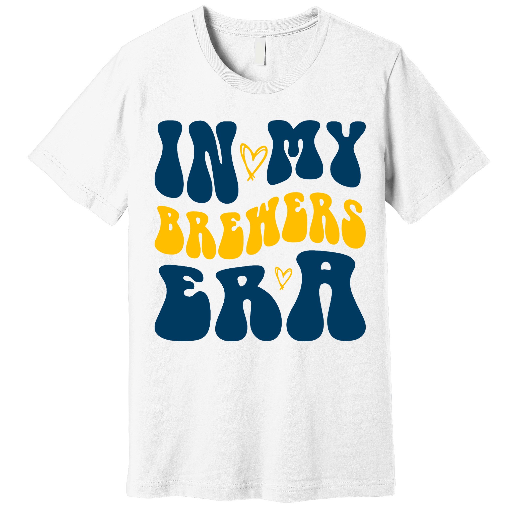 In My Brewers Era Milwaukee Baseball Lover Premium T-Shirt