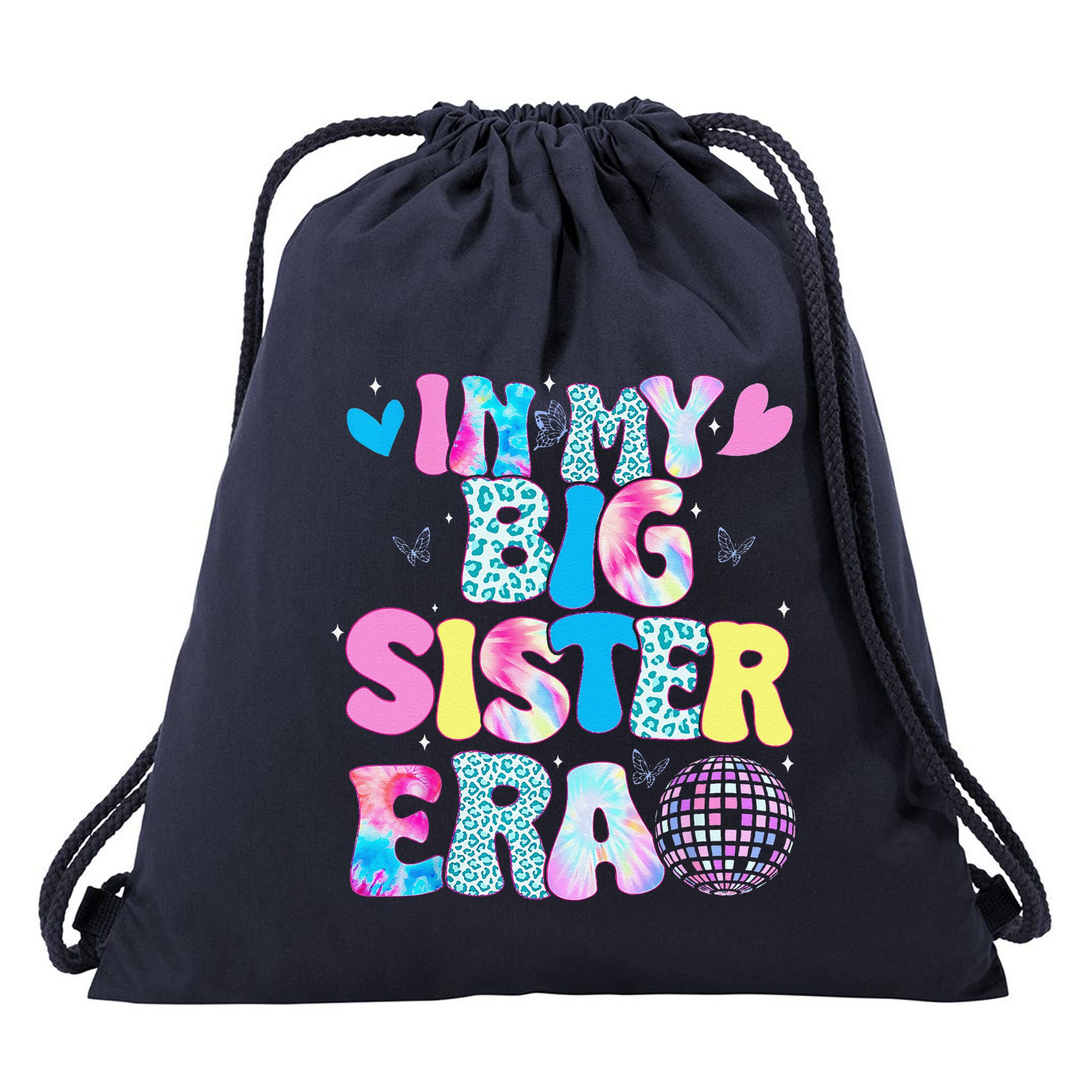 In My Big Sister Era Cute To Be A Big Sister Drawstring Bag