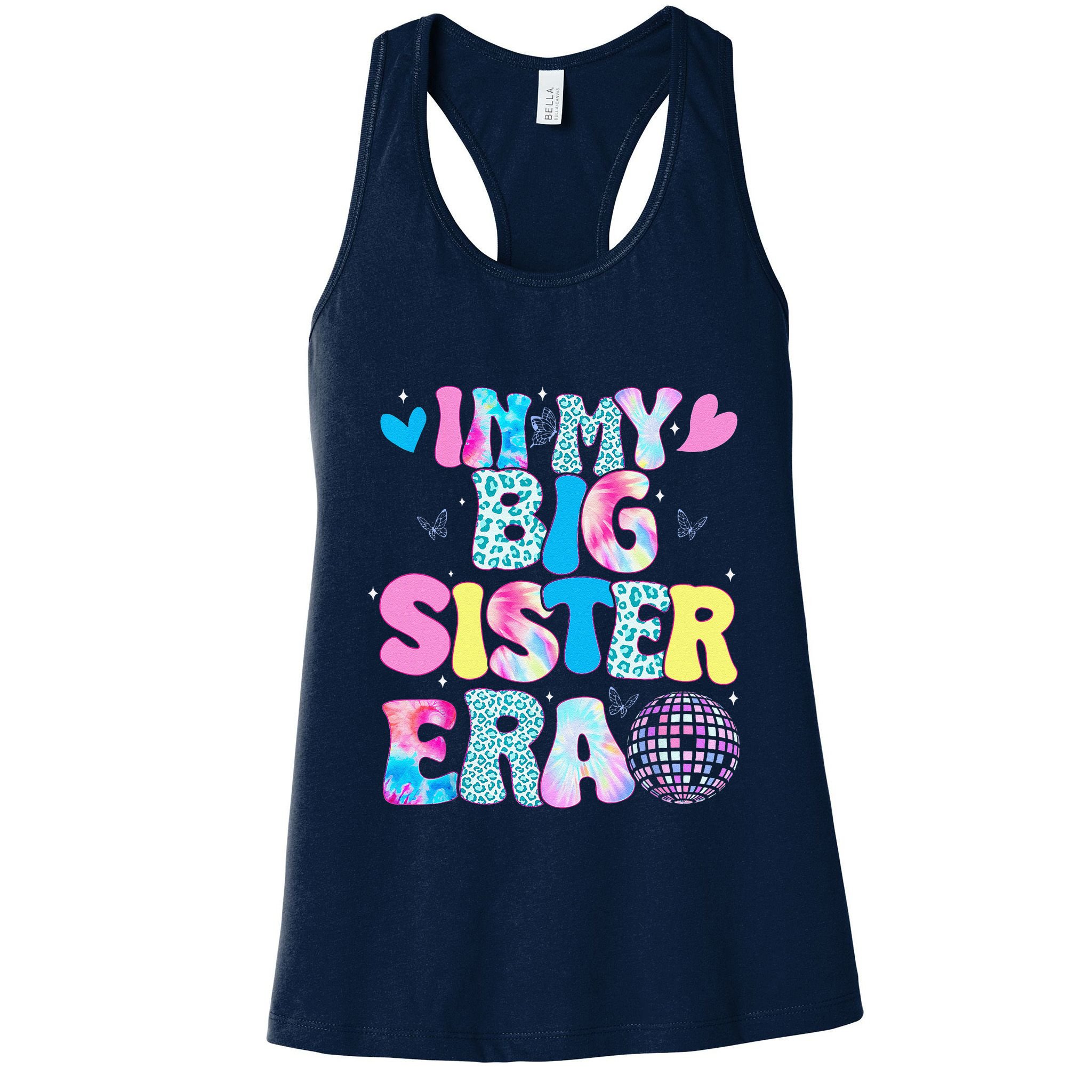 In My Big Sister Era Cute To Be A Big Sister Womens Tank Top