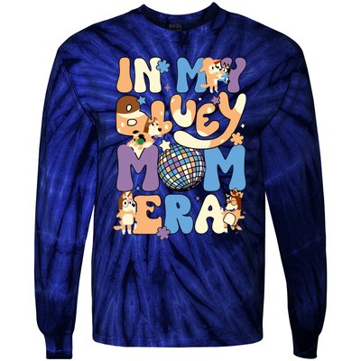 In My Blue Mom Era Tie-Dye Long Sleeve Shirt