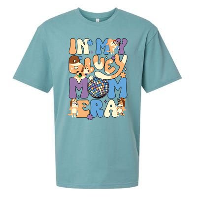 In My Blue Mom Era Sueded Cloud Jersey T-Shirt