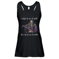 I Might Be Out Of Spells But IM Not Out Of Shells Up Ladies Essential Flowy Tank