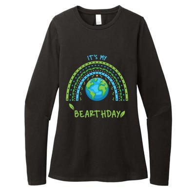 It’s My Bearthday Earth Day April 22 Birthday Party Gift Womens CVC Long Sleeve Shirt