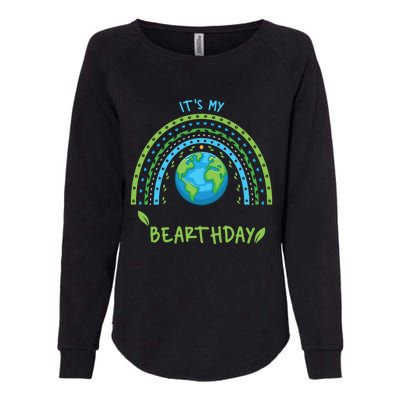 It’s My Bearthday Earth Day April 22 Birthday Party Gift Womens California Wash Sweatshirt