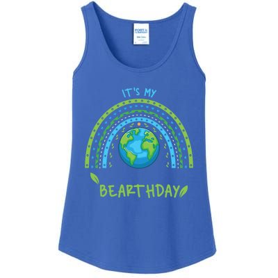 It’s My Bearthday Earth Day April 22 Birthday Party Gift Ladies Essential Tank