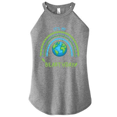 It’s My Bearthday Earth Day April 22 Birthday Party Gift Women's Perfect Tri Rocker Tank