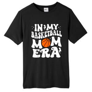 In My Basketball Mom Era Cute Groovy Basketball Tall Fusion ChromaSoft Performance T-Shirt