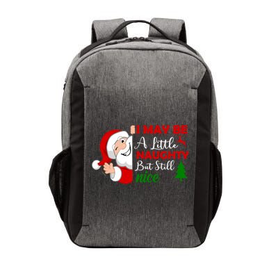 I May Be A Little Naughty But Still Nice Vector Backpack