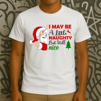 I May Be A Little Naughty But Still Nice T-Shirt