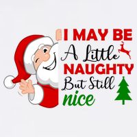 I May Be A Little Naughty But Still Nice T-Shirt