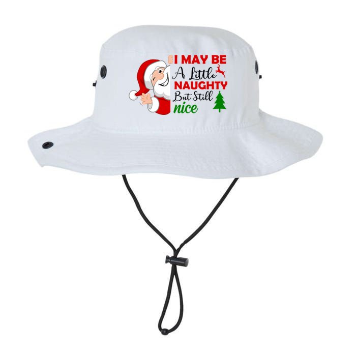 I May Be A Little Naughty But Still Nice Bucket Hat