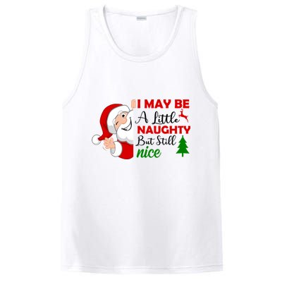 I May Be A Little Naughty But Still Nice PosiCharge Competitor Tank