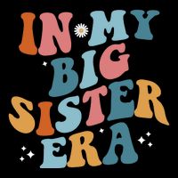 In My Big Sis Era Groovy Zip Tote Bag