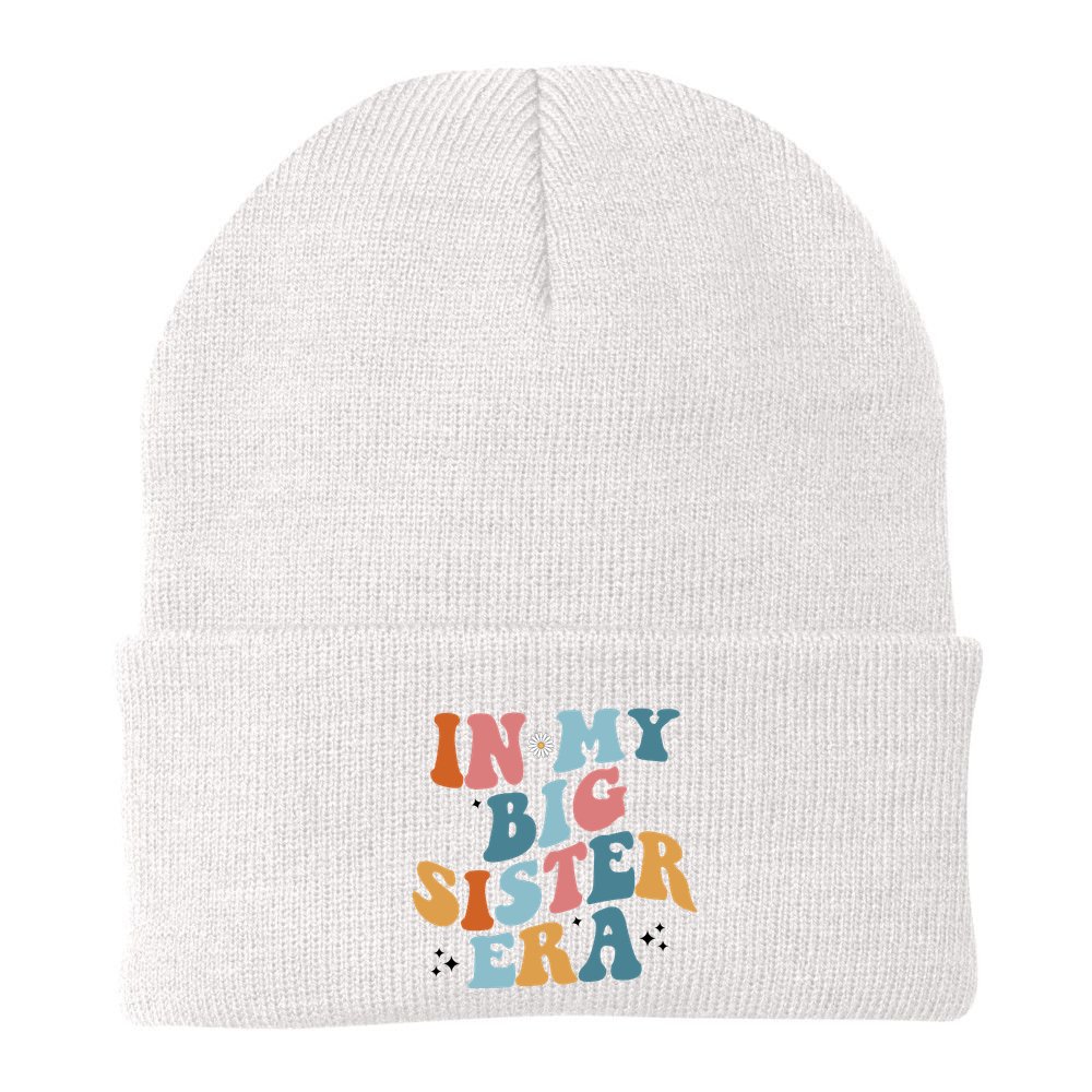 In My Big Sis Era Groovy Beanie