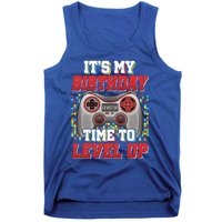 ItS My Birthday Time To Level Up Video Game Birthday Gift Tank Top