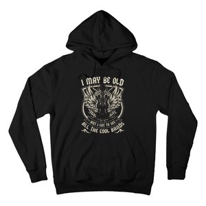 I May Be Old But I Got To See All The Cool Band Rock Concert Hoodie