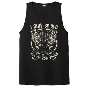 I May Be Old But I Got To See All The Cool Band Rock Concert PosiCharge Competitor Tank