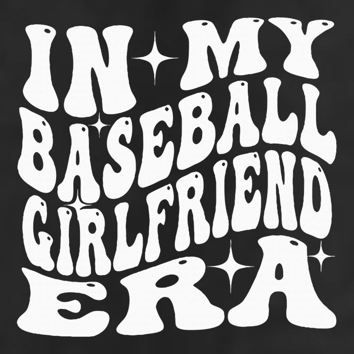 In My Baseball Girlfriend Era 7 Panel Mesh Trucker Snapback Hat