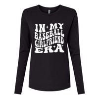 In My Baseball Girlfriend Era Womens Cotton Relaxed Long Sleeve T-Shirt