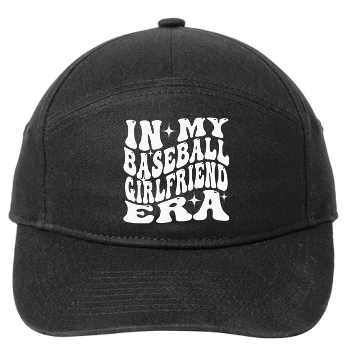 In My Baseball Girlfriend Era 7-Panel Snapback Hat