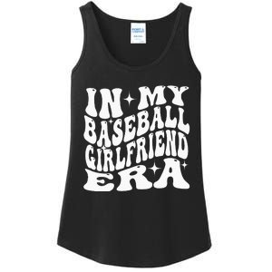 In My Baseball Girlfriend Era Ladies Essential Tank