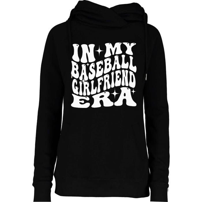 In My Baseball Girlfriend Era Womens Funnel Neck Pullover Hood