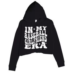 In My Baseball Girlfriend Era Crop Fleece Hoodie