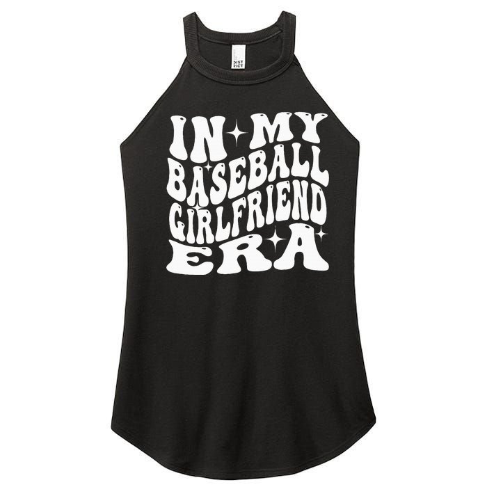 In My Baseball Girlfriend Era Women's Perfect Tri Rocker Tank