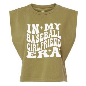 In My Baseball Girlfriend Era Garment-Dyed Women's Muscle Tee