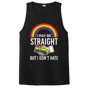 I May Be Straight But I Dont Hate Maybe Lgbt Csd Gift PosiCharge Competitor Tank